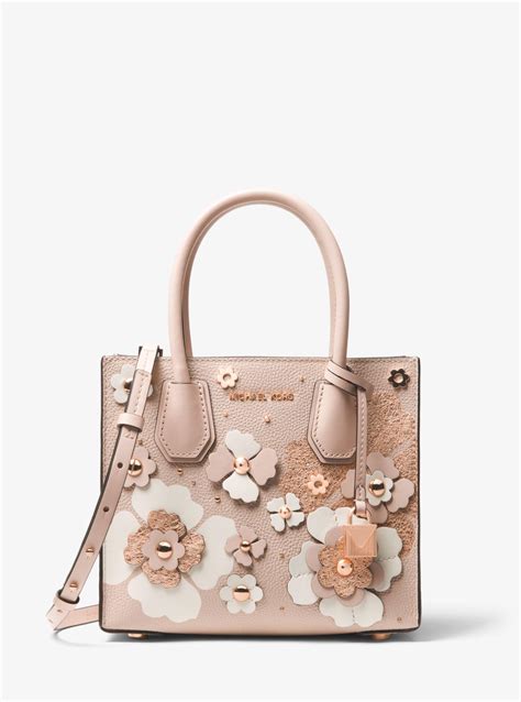 leather flower like michael kors|Michael Kors Flower Bags & Handbags for Women .